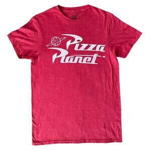 Disney Pixar Mens Pizza Planet Graphic Tee